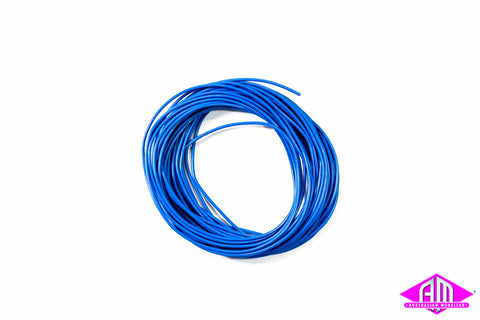51949 - Super Thin Cable - 0.5mm Diameter - AWG36 - 10m Bundle - Blue
