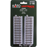 KA2-140 - Straight Track - 123mm 4pc (HO Scale)