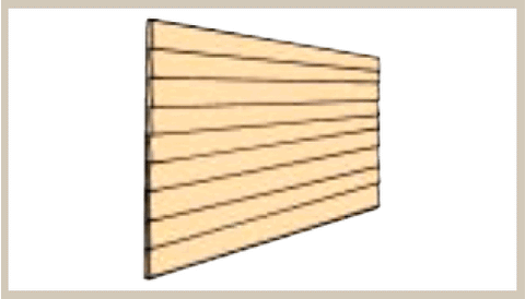 521-394 - Clapboard - Overlap - 1/4"