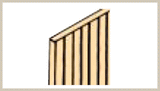 521-70363 - Scribe Sheathing - 1/32 Spacing - 1/16" x 24" (2pc)
