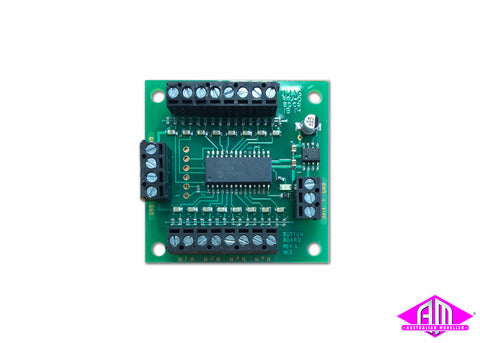 NCE - Button Board for Switch-8 Mk2 DCC Accessory Decoder for Stall Motor Machines