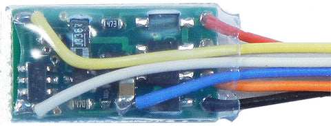 NCE - 524-119 - N12SR Decoder - Silent Running - 1 Amp, 4 Functions