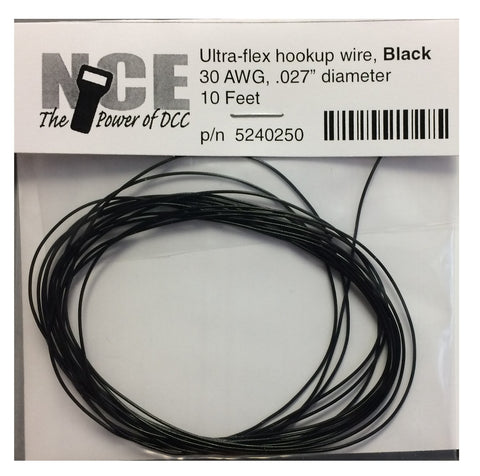 NCE - 524-250 - Ultraflex Wire - Black - 3m