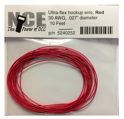 NCE - 524-252 - Ultraflex Wire - Red - 3m