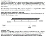 524-305 - DCC Bus Noise Suppressor/Snubber RC Filter - 2pc