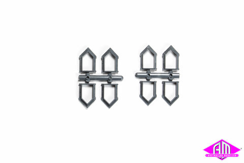 GRL-5248 Peaked Attic Window