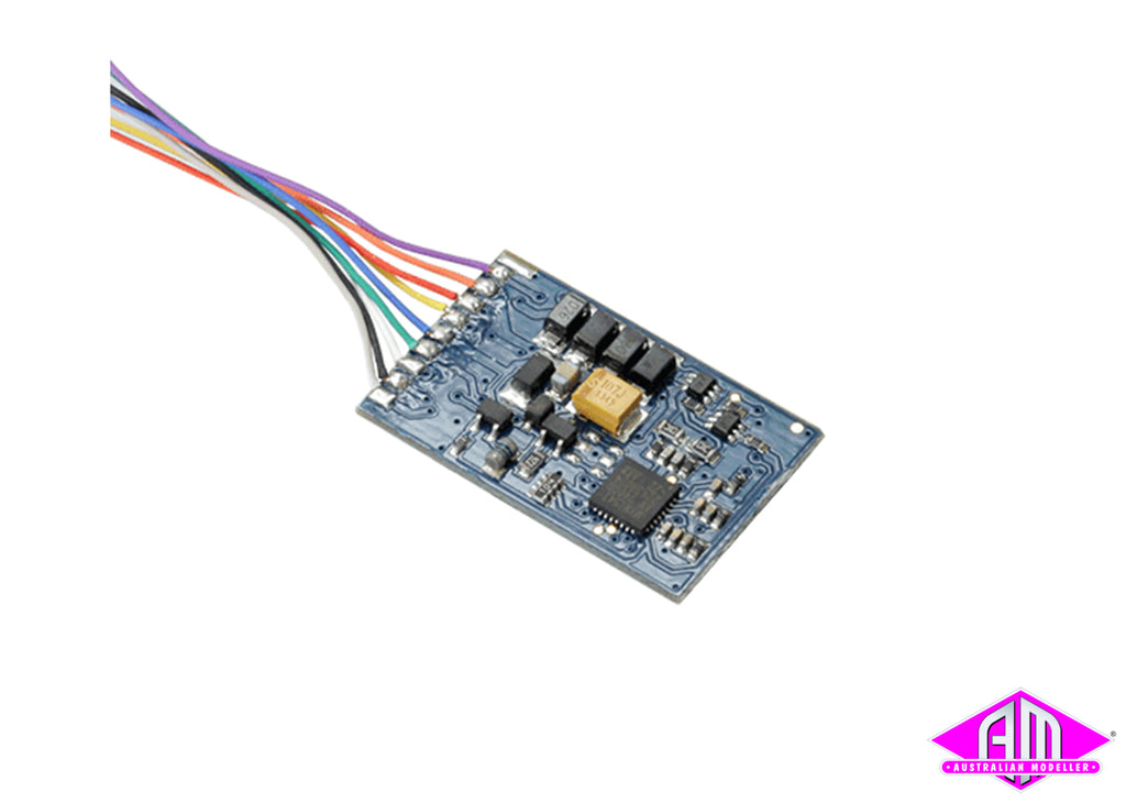 ESU 59820 LokPilot 5 DCC Micro Decoder - 8 Pin Harness Plug NEM652 For HO Scale