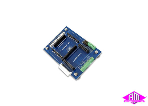53901 - Decoder Tester Ext. for LokSound XL V4.0 - LokSound L V4.0 + LED Monitor - Servo Connectors