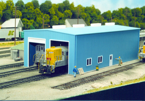 541-0008 - Engine House Kit - 1 or 2 Door (HO Scale)