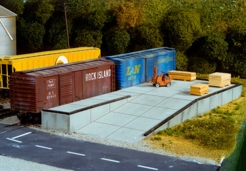 541-0017 - Versatile Modular Loading Docks Kit (HO Scale)