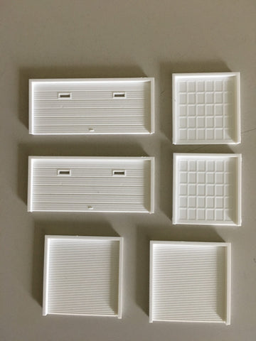 541-1202 - Assorted Freight Doors (HO Scale)