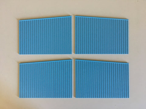 541-2015 - The Shops End Walls (HO Scale)