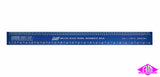 Excel - EXL55779 - 12" Deluxe Scale Model Reference Ruler - Blue