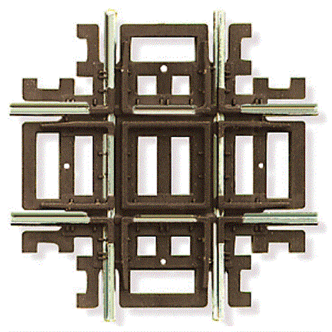 Atlas - Crossing 90 Degree, Code 83, HO Scale
