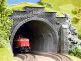Noch 58031 - Interior Tunnel Walls - Curved 2pc (10cm) (HO Scale)