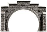 Noch 58052 - Tunnel Portal - Double Track (21 x 14cm) (HO Scale)