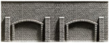 Noch 58058 - Arcade Wall - 33.4 x 12.5cm (HO Scale)