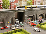 Noch 58059 - Arcade Wall Extra Long, 66.8 x 12.5cm (HO Scale)