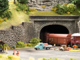 Noch 58061 - Tunnel Portal - Single Track (15 x 12.5cm) (HO Scale)