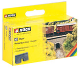 Noch 58296 - Culvert “Tunnel” 2pc 8 x 4.3cm (HO Scale)