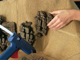 Noch 58452 - Rock Pieces - Sandstone 6pc (HO Scale)