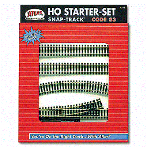 Atlas - Track Starter Set, Code 83, HO Scale