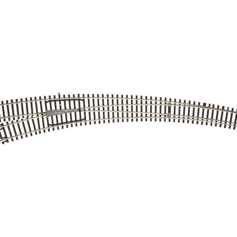 Atlas - Left Hand Curved Turnout, Code 100, HO Scale