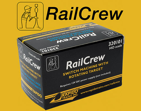 606-320101 - Rail Crew Switch Machine (HO Scale)