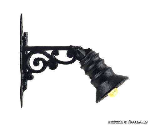 Viessmann - 6076 - Wall Park Lamp - LED Warm White (HO Scale)