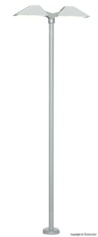 Viessmann - 6084 - Modern Platform Light - Double - 2 LEDs White (HO Scale)