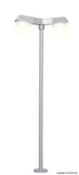 Viessmann - 6097 - Street Light Modern - Double - 2 LEDs White (HO Scale)