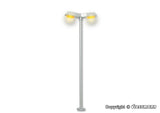 Viessmann - 6098 - Street Light Modern - Double - 2 LEDs Yellow (HO Scale)