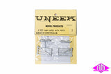 Uneek - UN-610 - Farm Gates with Posts (HO Scale)