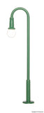 Viessmann - 6152 - Swan Neck Lamp - Green (HO Scale)