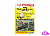 628-0102 - Early Highway Overpass Kit with Pier (HO Scale)