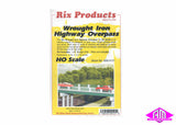 628-0121 - Wrought Iron Highway Overpass Kit (HO Scale)