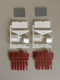 628-0204 - Maxwell Avenue Home - Porch Kit (HO Scale)