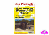 628-0503 - 29' Peaked Top Water/Oil Tank Kit (HO Scale)
