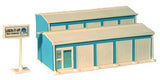 632-2902 - 2 Unit Self Storage Facility - Red (HO Scale)