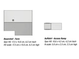 Noch 66714 - Farm (HO Scale)