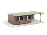 Noch 66717 - Micro-Motion Riding Arena with Horseboxes (HO Scale)