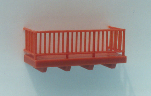 699-0006 - Balcony Kit (HO Scale)