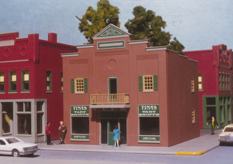 699-6000 - Town Bank Kit (HO Scale)
