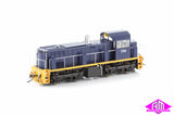 73 Class Locomotive 7334 Freight Rail Blue 73-13 HO Scale