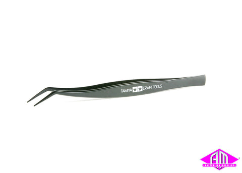 Angled Tweezers - MK803