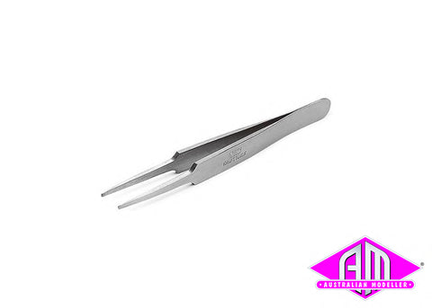 Straight Tweezers - Round Tip