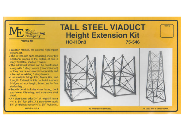 Micro Engineering - 75-546 - Tall Steel Viaduct - Height Extension - 2 ...