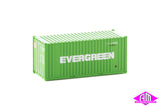 949-8002 - 20' Rib-Side Container - Evergreen (HO Scale)