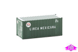 949-8008 - 20' Rib-Side Container - Linea Mexicana (HO Scale)