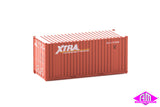 949-8018 - 20' Container With Flat Panel - Xtra (HO Scale)